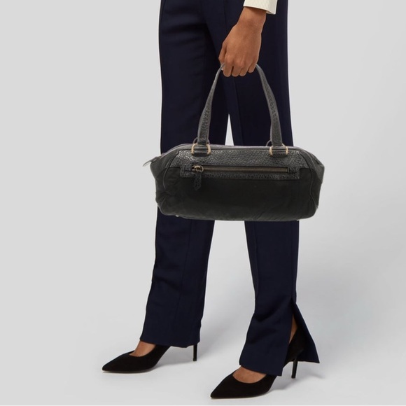 Prada Berlino Trimmed Tessuto Bag - Picture 3 of 13